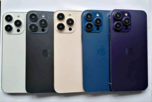 iPhone 14 Pro Dummy Models Show Off the Purple and Blue Colors
