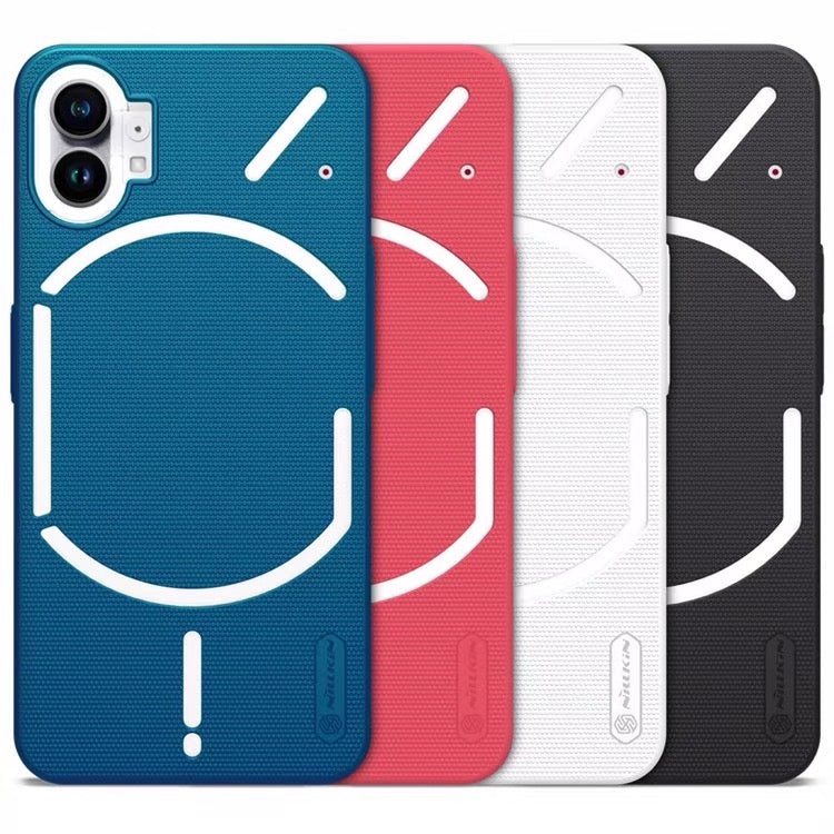 Nothing Phone (1) Super Frosted Shield Case (Blue, red, white and black) | JOYLICE