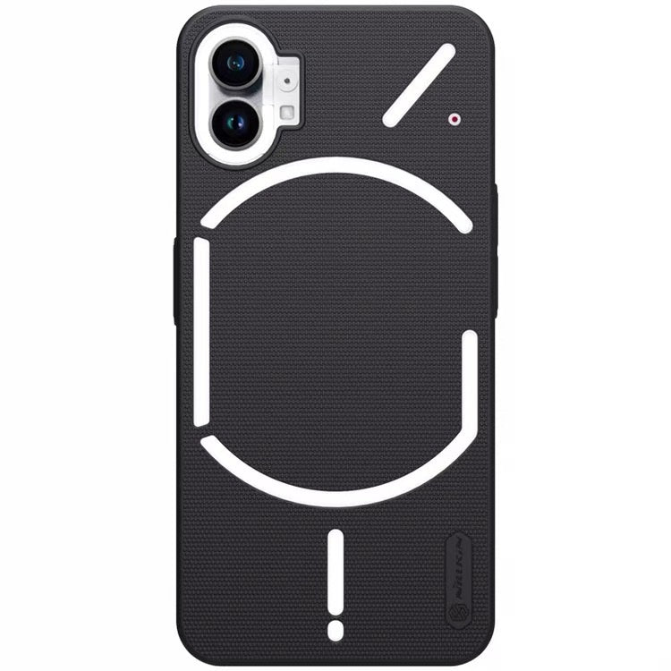Nothing Phone (1) Super Frosted Shield Case (Black) | JOYLICE